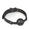 Image de Ball gag met PVC bal - zwart