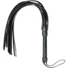 Image de EasyToys - Kleine Kunstleren Zweep - Duurzaam - BDSM - Sex Toys voor Vrouwen en Mannen - Zwart