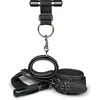 Image de EasyToys - Over the Door Wrist Cuffs - Duurzaam - Bondage Set - Handboeien - BDSM Set - BDSM Toys - Rollenspel Erotiek - Erotisch Spel - Sex Toys voor Vrouwen en Mannen - Zwart