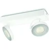 Image de Philips Clockwork opbouwspot - 2-lichts - wit - WarmGlow