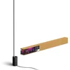 Image de Philips Hue gradient Signe vloerlamp - wit en gekleurd licht - zwart