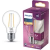 Image de Philips LED lamp - Standaard lampvorm met E27 fitting - Warmwit licht: 2700K - 15W - Helder glas