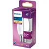 Image de Philips LED lamp - Kaarslamp met E14 fitting - Warmwit licht: 2700K - 60W - Mat glas