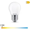 Image de Philips LED lamp - Kogellamp met E27 fitting - Warmwit licht: 2700K - 60W - Mat glas