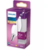 Image de Philips LED lamp - Kaarsvlam lampvorm met E14 fitting - Warmwit licht: 2700K - 25W - Mat glas