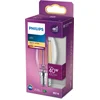 Image de Philips LED lamp - Kaarslamp met E14 fitting - Warmwit licht: 2700K - 40W - Helder glas
