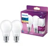 Image de Energiezuinige Philips LED Lamp Mat - 100 W - E27 - warmwit licht - 2 stuks - Bespaar op energiekosten