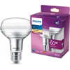 Image de Philips LED Reflector - 60 W - E27 - R80 warmwit licht