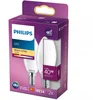 Image de Philips LED lamp - Kaarslamp met E14 fitting - Warmwit licht: 2700K - 40W - Mat glas - 2-pack