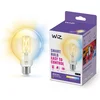 Image de WiZ Filament Lamp Globe - Warm- tot Koelwit Licht - Slimme LED Verlichting - E27 fitting - 60W - Transparant - Wi-Fi - Kleine bol: G95