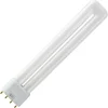 Image de PL-L 18W 4-Pins 2G11 - 827 Extra Warm Wit Licht (2700K) - 38x221mm - 2G11 Spaarlamp 18 Watt