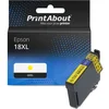 Image de PrintAbout huismerk Inktcartridge 18XL (C13T18144012) Geel Hoge capaciteit geschikt voor Epson