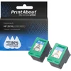 Image de PrintAbout - Inktcartridge / Alternatief voor de HP CB338EE (nr 351XL) / 3 Kleuren