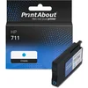 Image de PrintAbout Huismerk HP 711 (CZ130A) Inktcartridge Cyaan