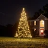 Image de Fairybell LED Kerstboom voor buiten inclusief mast - 3 meter - 360 LEDs - Warm wit