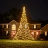 Image de Fairybell LED Buiten Kerstboom voor in de vlaggenmast - 6 meter - 1200LEDs - Warm wit