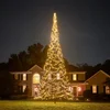 Image de Fairybell LED Buiten Kerstboom voor in de vlaggenmast - 8 meter - 1500LEDs - Warm wit
