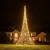 Image de Fairybell LED Buiten Kerstboom voor in de vlaggenmast - 10 meter - 2000 LEDs - Warm wit