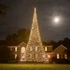 Image de Fairybell LED Buiten Kerstboom voor in de vlaggenmast - 10 meter - 4000 LEDs - Warm wit