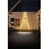 Image de Fairybell LED Muurkerstboom voor buiten - 4 meter - 240 LEDs - Warm wit