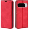 Image de MobyDefend Hoesje - Geschikt voor Google Pixel 10 / Google Pixel 10 Pro - Luxe Wallet Bookcase (Magnetische Sluiting) - Rood