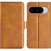 Image de MobyDefend Hoesje - Geschikt voor Google Pixel 10 / Google Pixel 10 Pro - Luxe Wallet Book Case (Sluiting Zijkant) - Lichtbruin