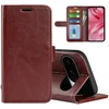 Image de MobyDefend Hoesje - Geschikt voor Google Pixel 10 / Google Pixel 10 Pro - Wallet Book Case (Sluiting Achterkant) - Bruin