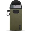 Image de MobyDefend Hoesje - Geschikt voor Google Pixel 10 / Google Pixel 10 Pro - Neopreen Pouch Met Karabijnhaak - Insteek - Riemlus - Groen