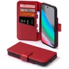 Image de MobyDefend Hoesje - Geschikt voor Google Pixel 10 / Google Pixel 10 Pro - Luxe Leren Wallet Bookcase - Rood