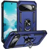 Image de MobyDefend Hoesje - Geschikt voor Google Pixel 10 / Google Pixel 10 Pro - Pantsercase Met Draaibare Ring - Blauw