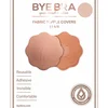 Image de Bye Bra Stoffen Tepelcover, Zelfklevende Tepelcover, Bloemvormige Tepelcover, Tot 15 Keer Herbruikbaar, Beige, Één Maat