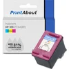 Image de PrintAbout huismerk Inktcartridge 300 (CC643EE) 3-kleuren geschikt voor HP