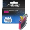 Image de PrintAbout huismerk Inktcartridge LC-223M Magenta geschikt voor Brother