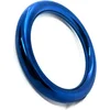 Image de Black Label - BlueBoy - Donut Cockring - RVS - Blauw 40 mm