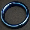 Image de Black Label - BlueBoy - Donut Cockring - RVS - Blauw 50 mm