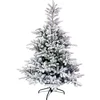 Image de Black Box Trees Grimshaw Boom - Kerstboom met Frosted Sneeuweffect - Kerstversiering voor Binnen in Huis - Kunstboom met Scharnierconstructie - H215 x Ø152 cm - Groen