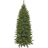 Image de Triumph Tree Bristlecone Pilar Kerstboom - Smalle Kunstboom voor Kleine Ruimtes - Kerstversiering met Natuurlijke Uitstraling en Bruine Takken - H185 x Ø79 cm - Groen