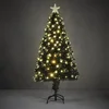 Image de Luca Lighting Mercury Kunstkerstboom met Fibre Optic Verlichting - H120 x Ø55 cm - Groen