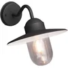 Image de QAZQA kansas - Landelijke Wandlamp voor buiten - 1 lichts - D 370 mm - Donkergrijs - Buitenverlichting