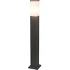 Image de QAZQA malios - Moderne Staande Buitenlamp | Staande Lamp voor buiten - 1 lichts - H 800 mm - Wit - Buitenverlichting