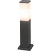 Image de QAZQA Malios 45 - Terras en tuinpad verlichting - 1 Lichts - 8,5 cm - staal