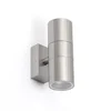 Image de QAZQA duo - Moderne Wandlamp Up Down voor buiten - 2 lichts - D 115 mm - Staal - Buitenverlichting