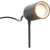 Image de QAZQA Duo - Priklamp - 1 lichts - H 280 mm - Antraciet