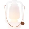 Image de QAZQA storm - Moderne LED Dimbare Staande Buitenlamp | Staande Lamp voor buiten met Dimmer - 1 lichts - H 300 mm - Wit - Buitenverlichting