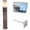 Image de QAZQA malios - Moderne Staande Buitenlamp | Staande Lamp voor buiten - 1 lichts - H 800 mm - Staal - Buitenverlichting