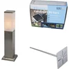 Image de QAZQA malios - Moderne Staande Buitenlamp | Staande Lamp voor buiten - 1 lichts - H 450 mm - Staal - Buitenverlichting