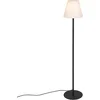 Image de QAZQA virginia fl - Moderne Vloerlamp | Staande Lamp - 1 lichts - H 1500 mm - Zwart - Buitenverlichting