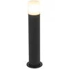Image de QAZQA odense - Moderne Staande Buitenlamp | Staande Lamp voor buiten - 1 lichts - H 50 cm - Zwart - Buitenverlichting