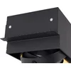 Image de QAZQA Inbouwspot zwart GU10 AR111 Trimless - Oneon
