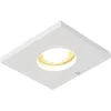 Image de QAZQA doku - Moderne Inbouwspot voor badkamer - 1 lichts - L 85 mm - Wit -